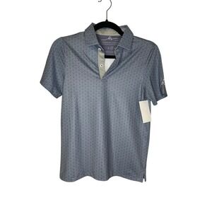 Boys' Golf Polo Shirt Modern Fit Moisture‎ Wicking UPF50 Protection Patterned